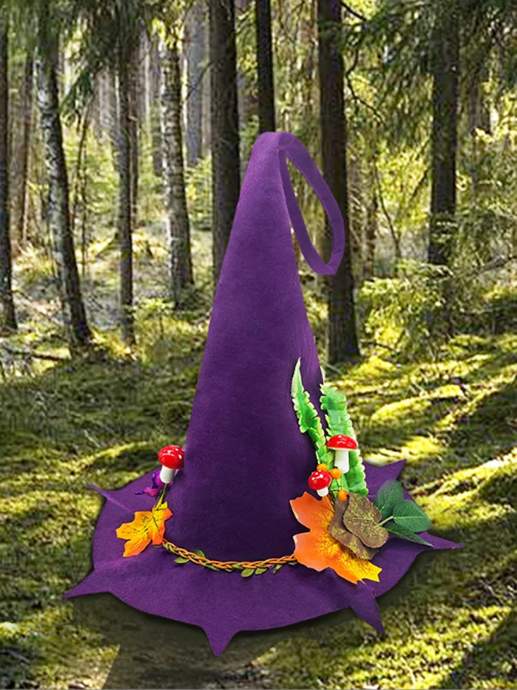 Comstylish Unisex Halloween Witch Hat5