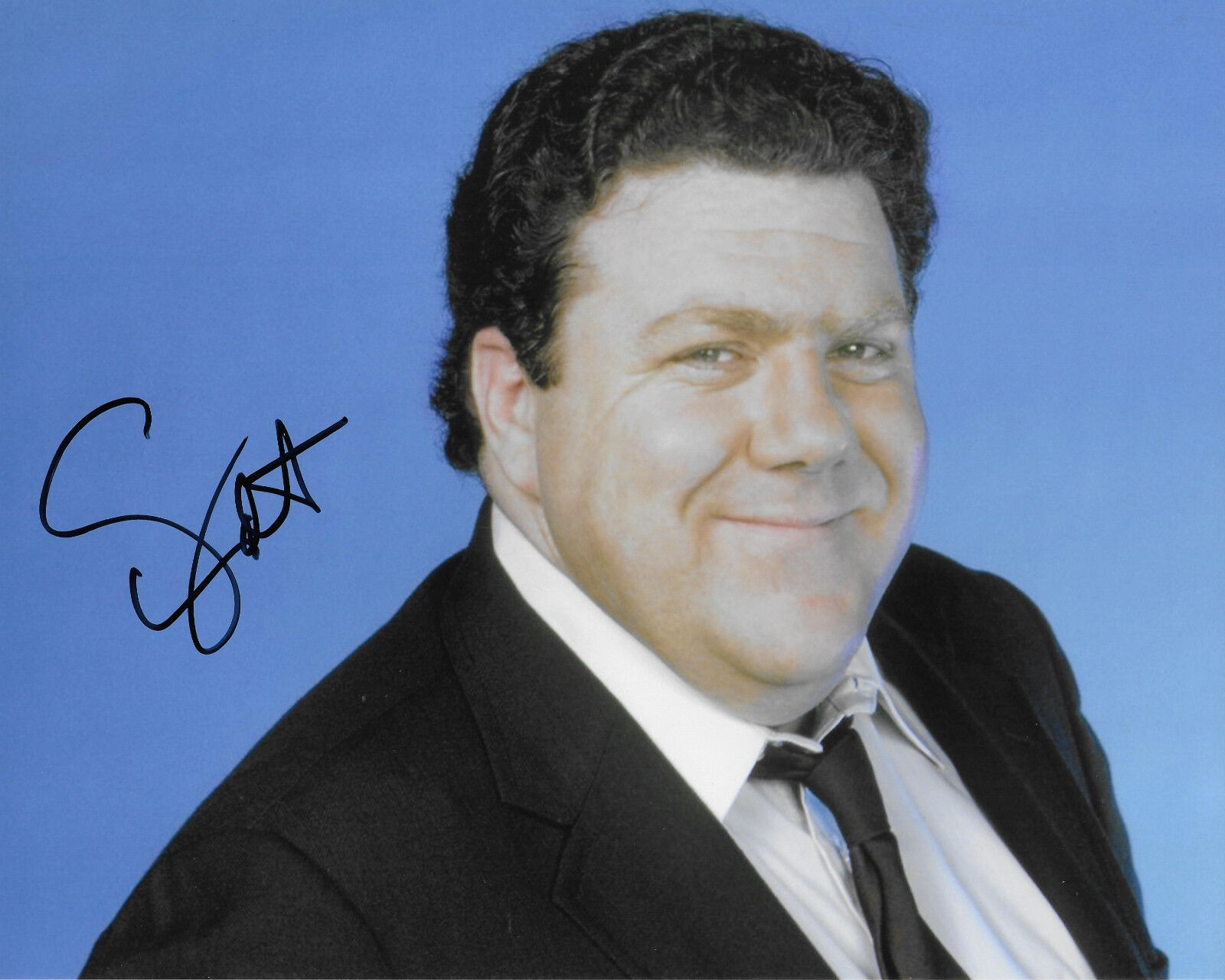 George Wendt Original In Person Autographed 8X10 Photo Poster painting - Cheers #6