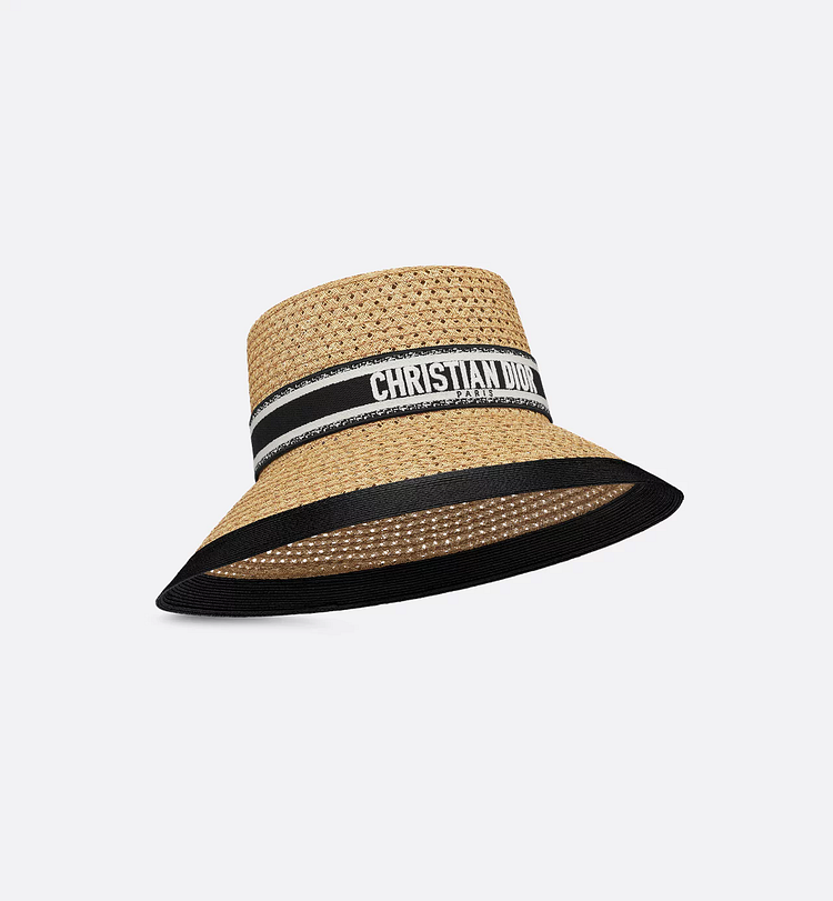 DiorD-Bobby wide-brimmed hat