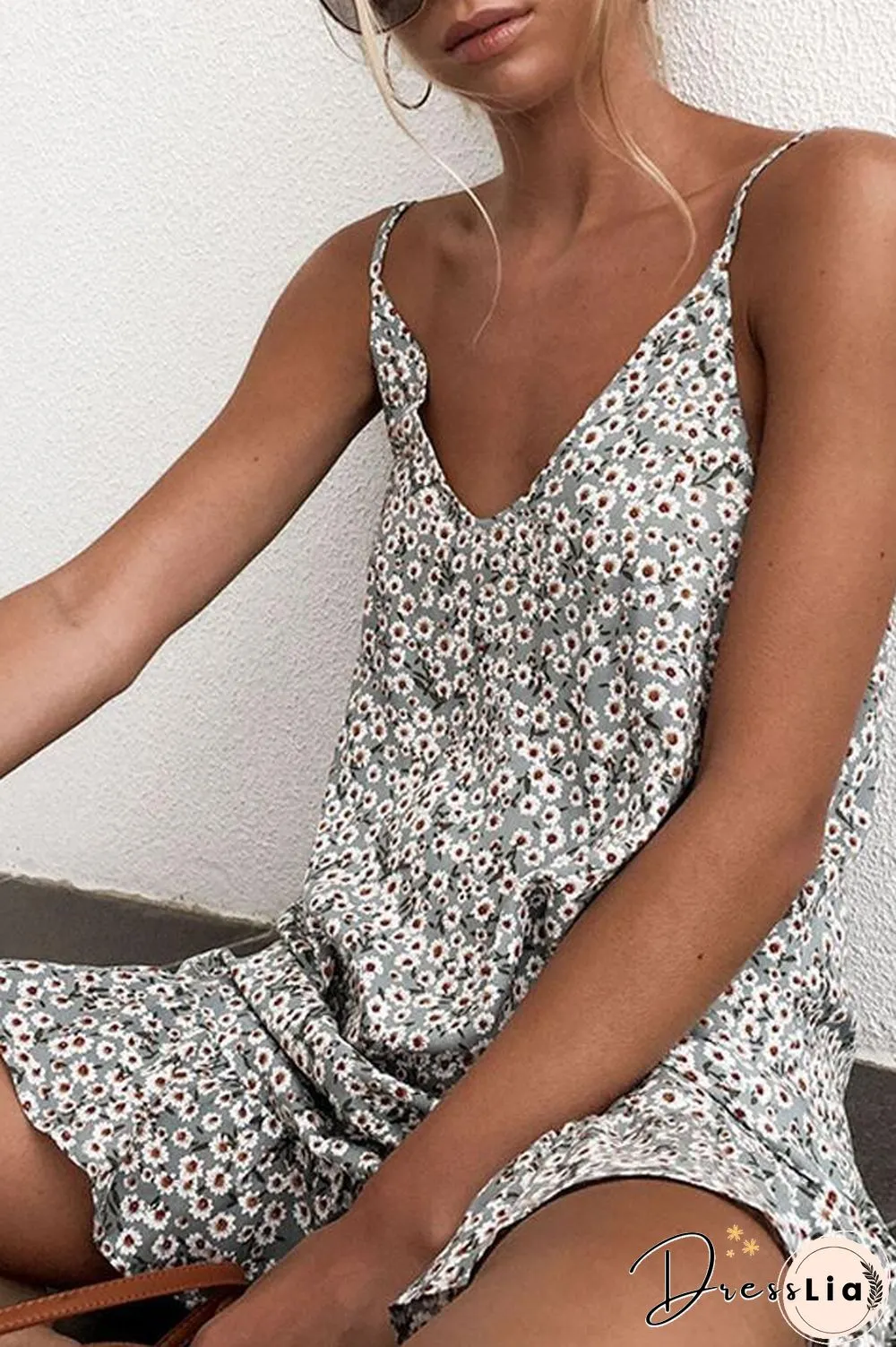 Holiday Style Printed Mini Dress (4 Colors) P12340