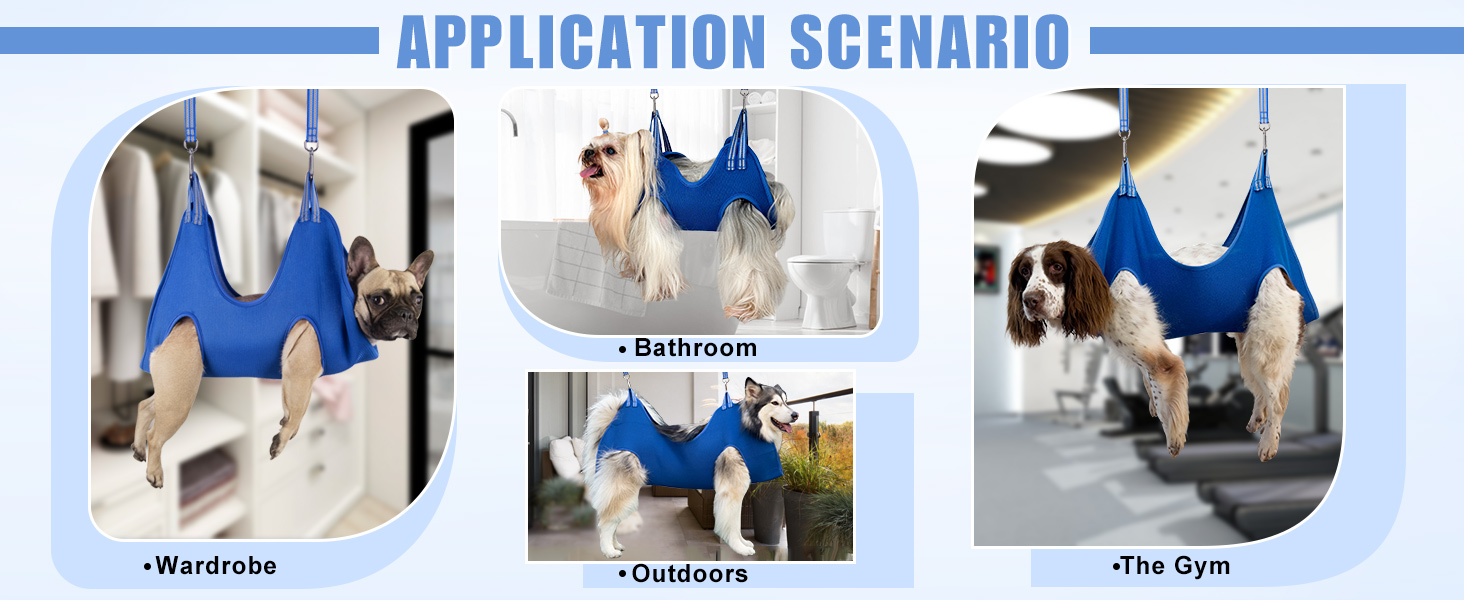 dog grooming hammock dog nail trimming hammock dog harness for nail trimming dog grooming sling