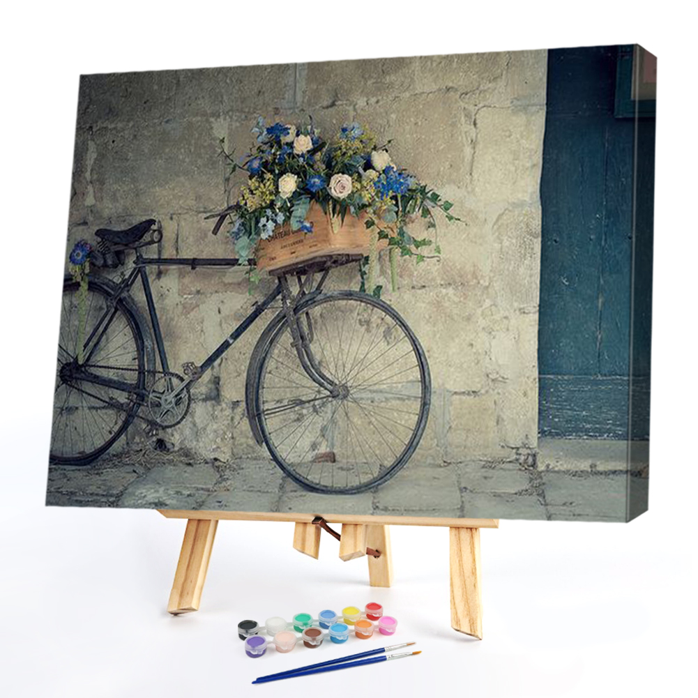 

50*40CM - Paint By Numbers - Bicycle, 501 Original