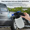 1.5L Electric Car Washing Foam Spray Pot Rechargeable Car Wash Home Cleaning Pot
