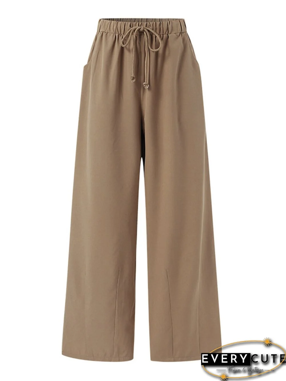 Plain Pleats V Neck Sleeveless Elegant Two Pieces Suit