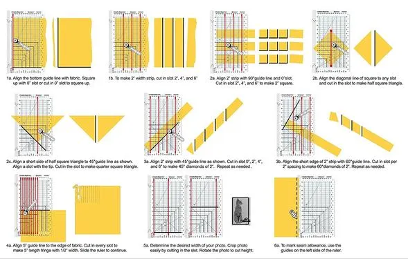 Shape Cut Ruoer Creative Shape Cut Ruler 9