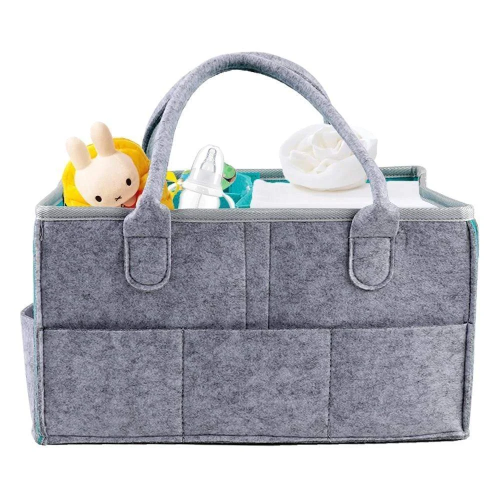 New Foldable  Baby Caddy Storage Basket - vzzhome