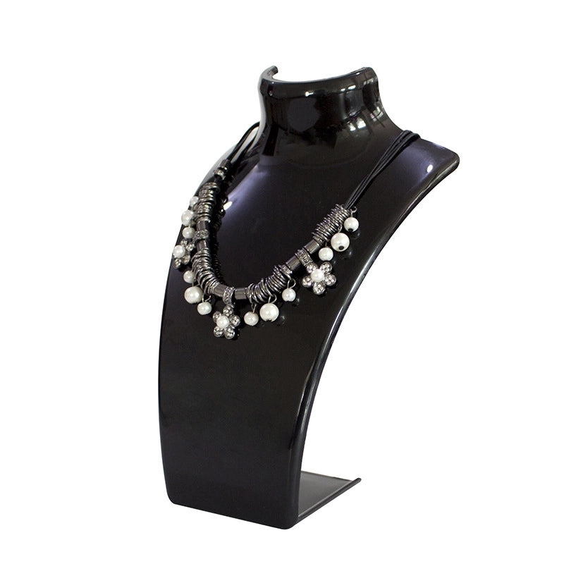 Acrylic Model Rack Necklace Jewelry Display Rack Portrait Neck Rack Jewelry Rack Props