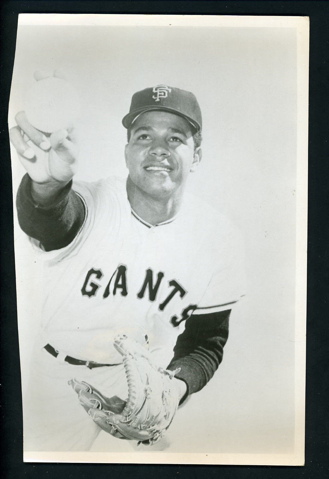 Juan Marichal circa 1960's Press Wire Photo Poster painting San Francisco Giants