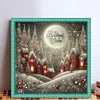 Christmas Scenery-14CT Stamped Cross Stitch 40*40cm/15.75*15.75in tapestrymarket