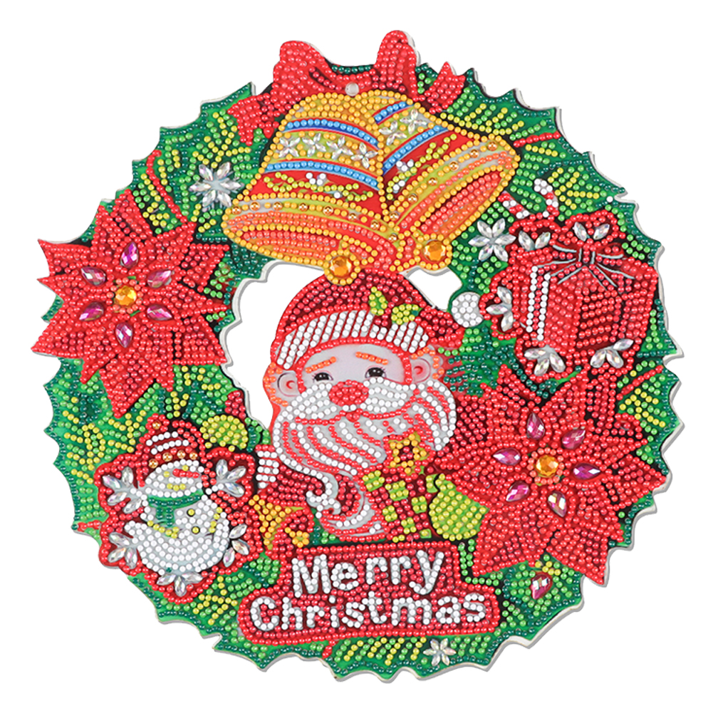

Christmas Wreath - 5D DIY Craft Pendant - 30*30CM, 501 Original