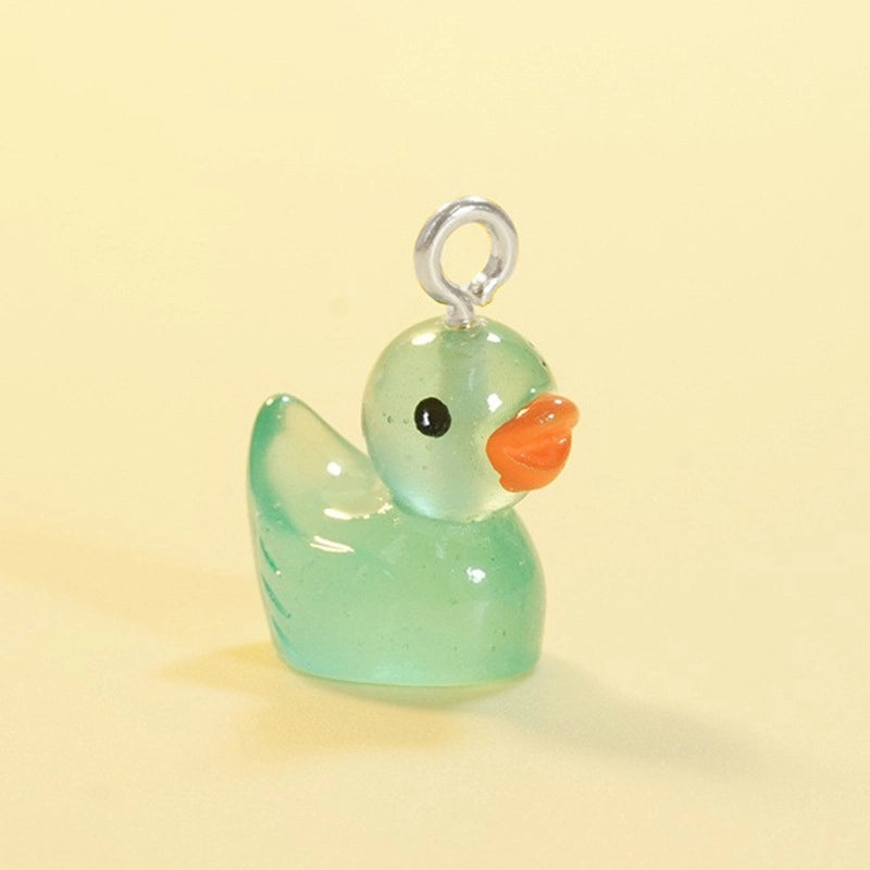 Luminous Diy Jewelry Resin Accessories Handmade Material Keychain Pendant Bracelet Sheep Eye Nail Little Duck