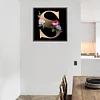 Diamond Painting -DIY Full Square Drill Flower Alphabet