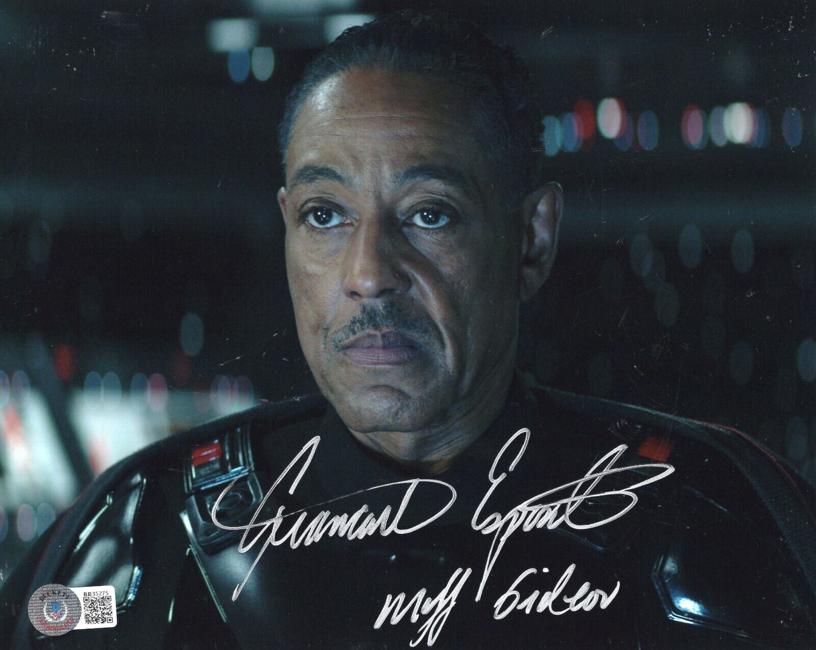 Giancarlo Esposito Moff Gideon Signed 8x10 Photo Poster painting w/Beckett COA BB35275