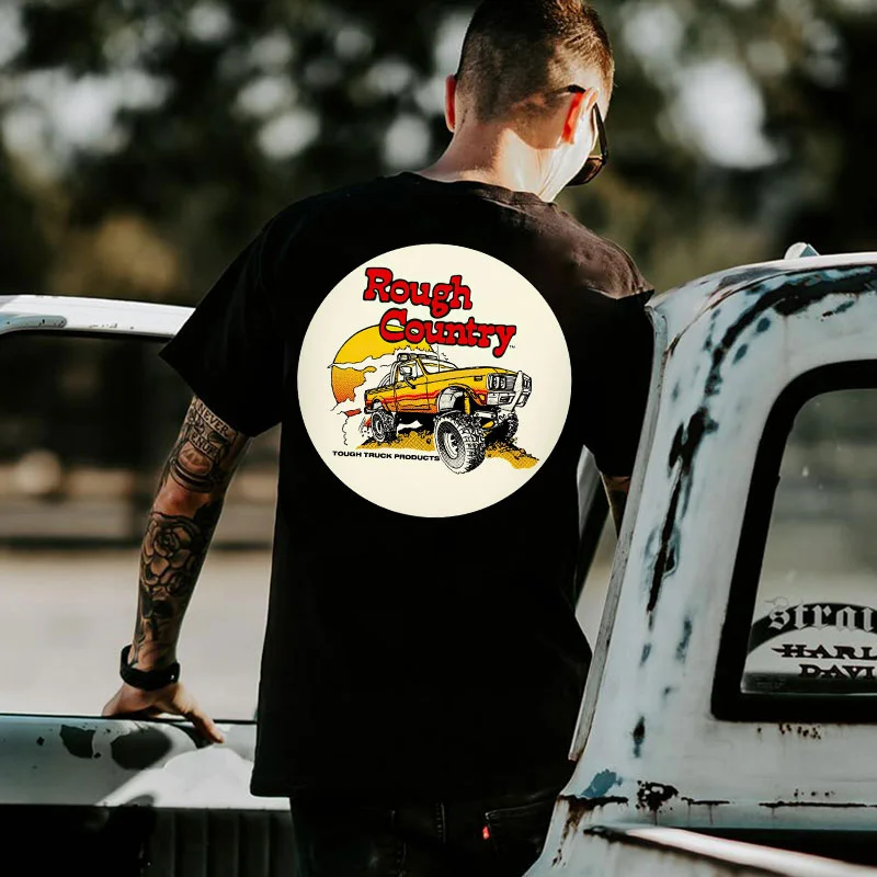 ROUGH COUNTRY Jeep Print Men's T-shirt