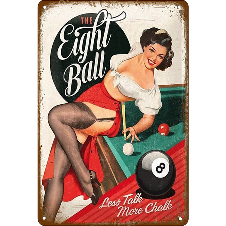 Sexy Lady Pin Up Girl - Vintage Tin Signs/Wooden Signs - 20*30cm/30*40cm