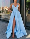 Bandeau Split-Side Off-The-Shoulder Maxi Dresses