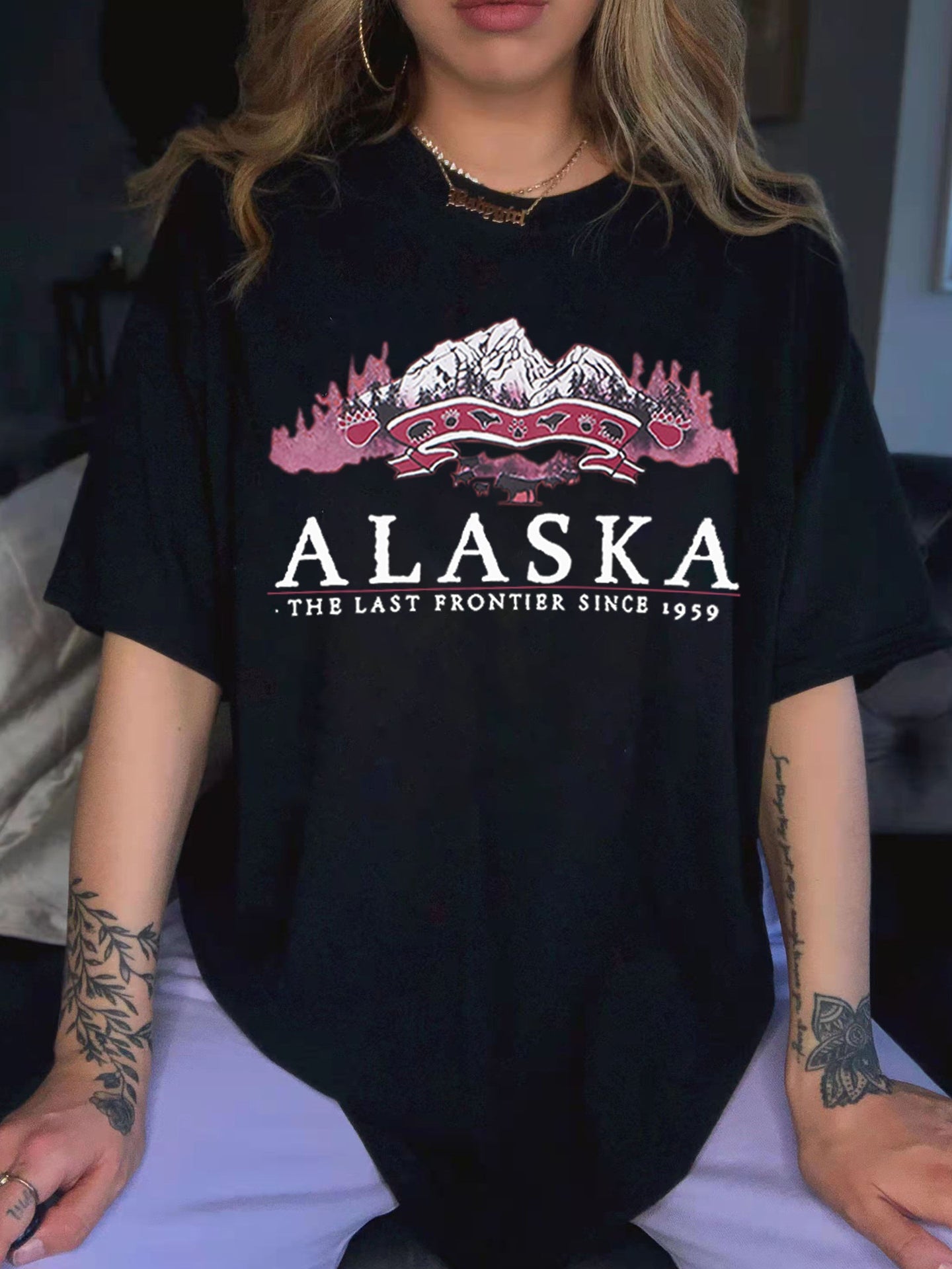 Women's Alaska The Last Frontier Since 1959 Shirts
