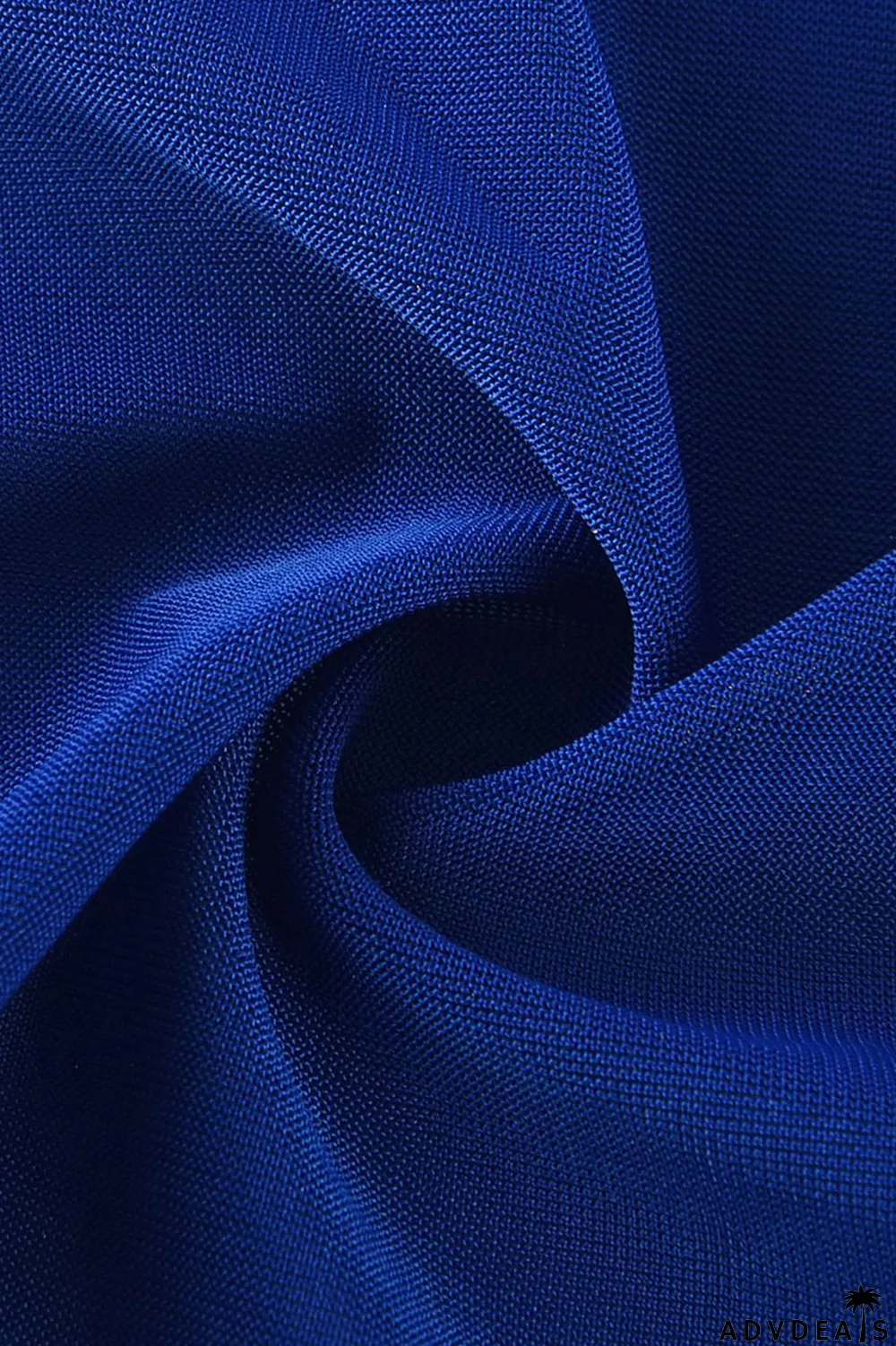 Blue Sexy Solid Split Joint Fold Asymmetrical Spaghetti Strap Sling Dress Dresses