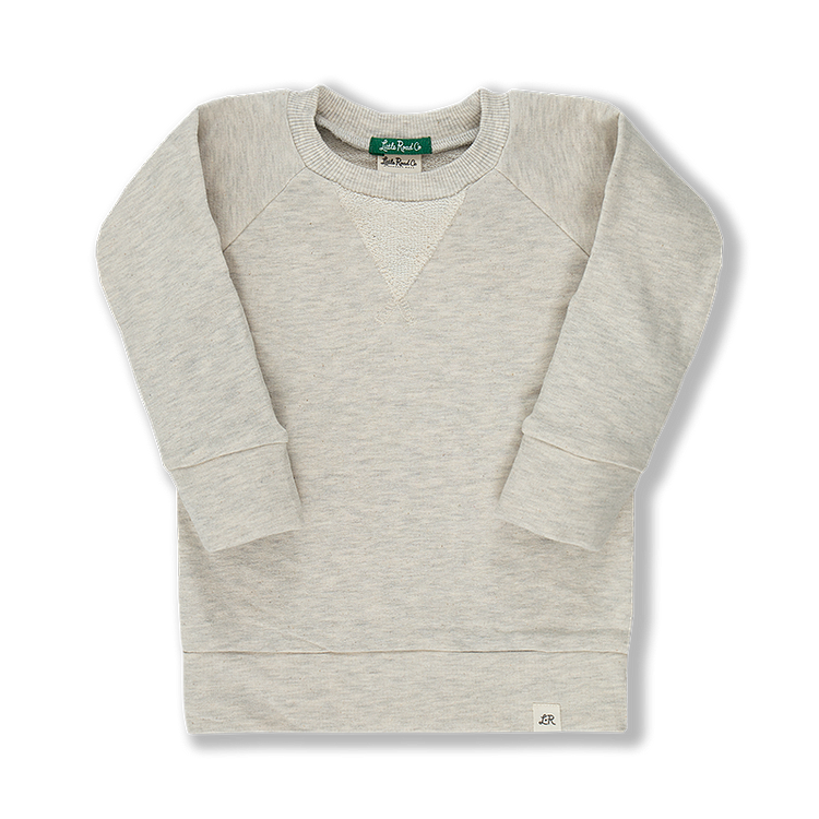 Heathered Cream Crewneck Sweatshirt