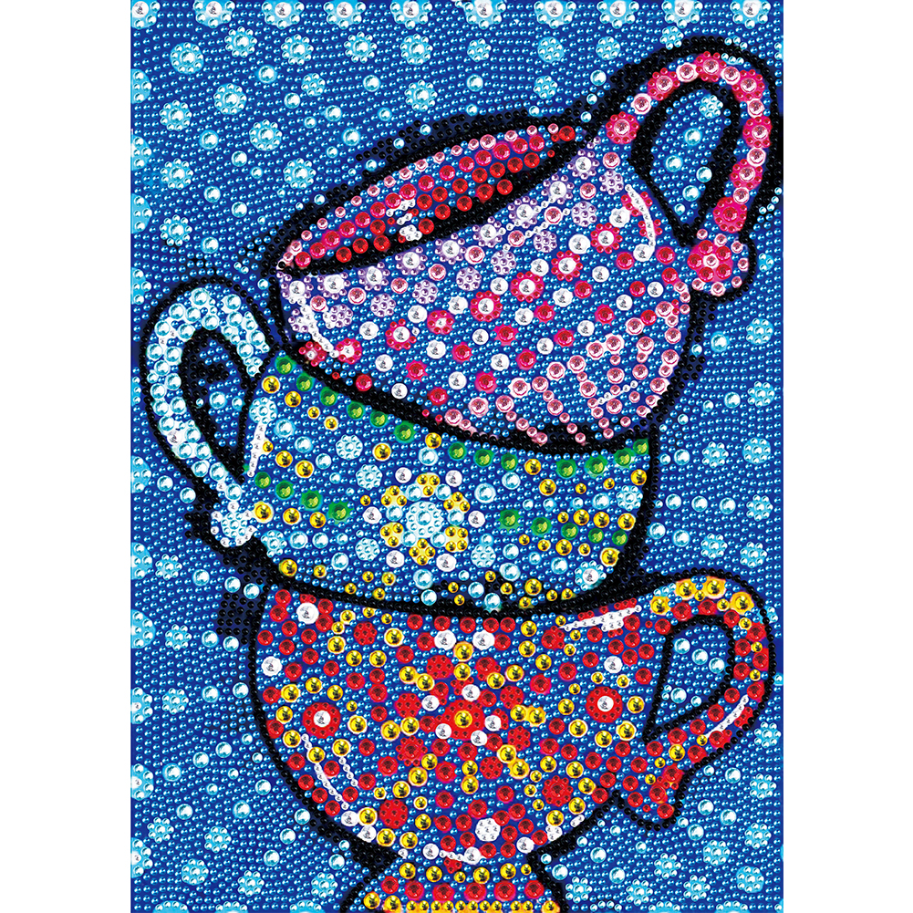 

Cup - Crystal Special Shaped Diamond Painting - 30*40CM, 501 Original