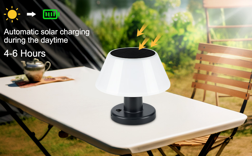 Solar Table Lamp