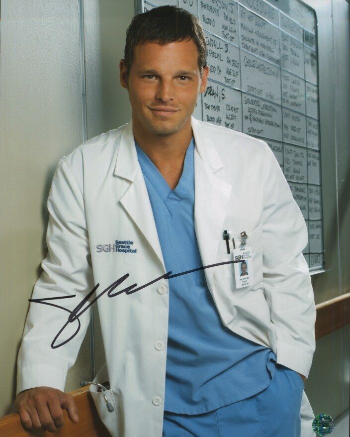 JUSTIN CHAMBERS Autographed Original 8x10 Photo Poster painting LOA TTM