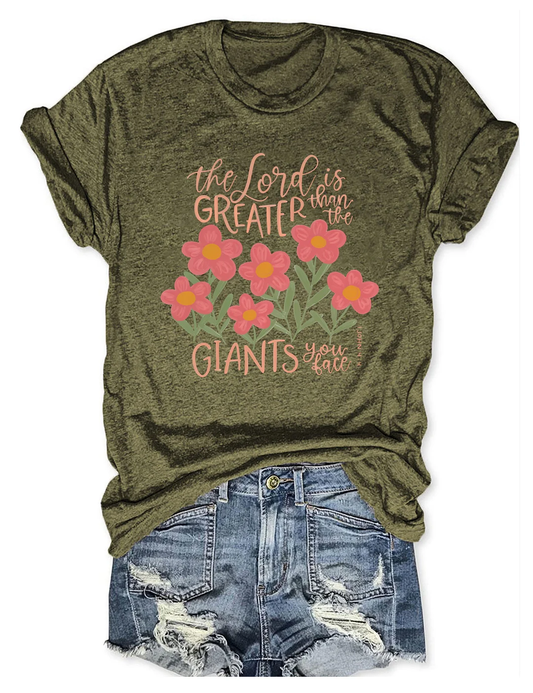 The Lord Is Greater T-shirt