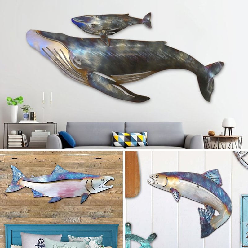 Stainless steel metal art wall hanging