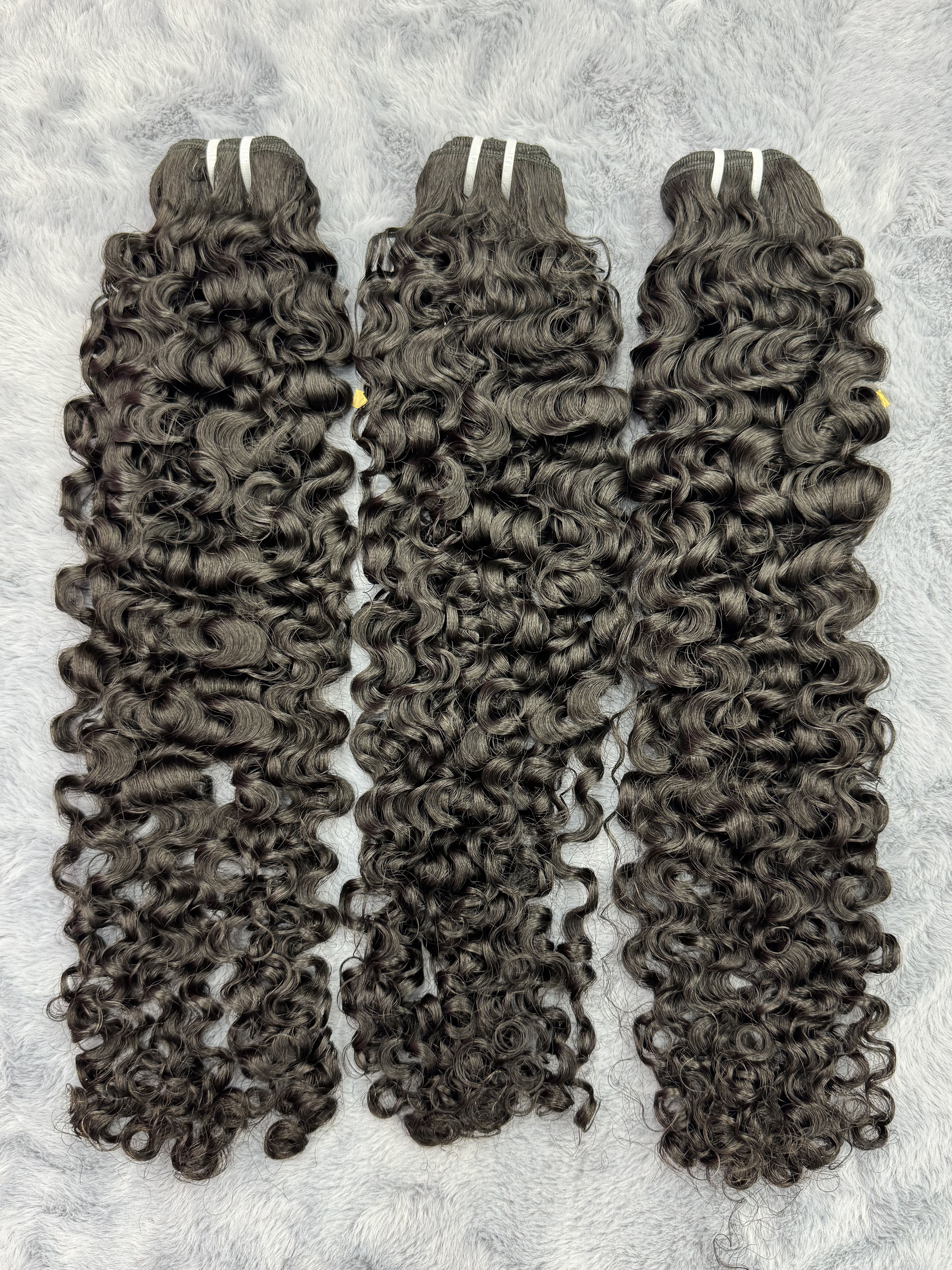 3PCS Burmese Curly Top Virgin Hair Bundles | 12–30 Inch | Boruihair | 100% Human Hair