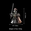 Crimson Templar Statue Desktop Decoration Crafts Collectible