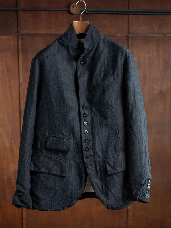Striped Long Sleeve Blazer hjn Shicloths