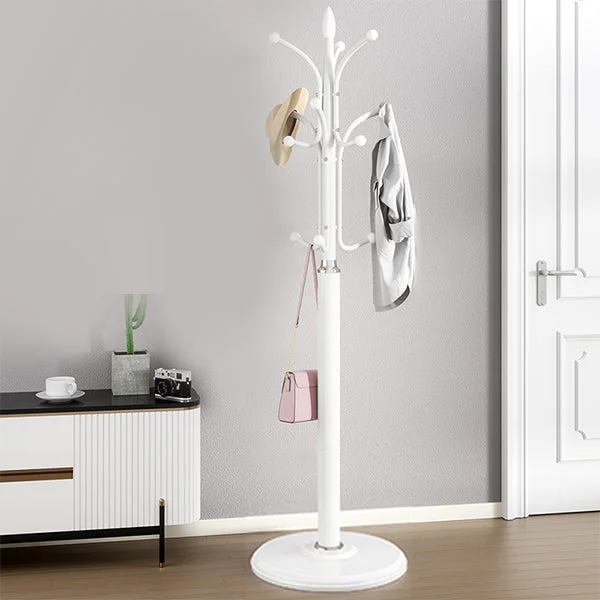 Retro Vertical Floor-Standing Blister Stone Chassis Coat Rack