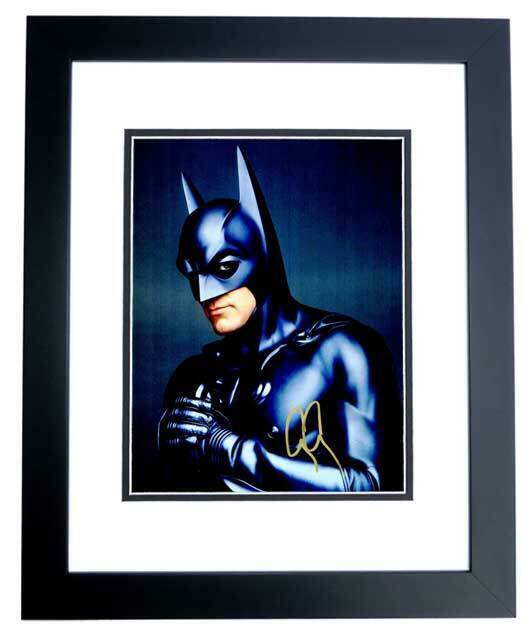 George Clooney Signed - Autographed Batman & Robin 11x14 inch Photo Poster painting FRAMED