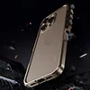 Punk style mechanical arm metal aluminum shockproof phone case for iPhone 16 15 14 13 Pro max Plus