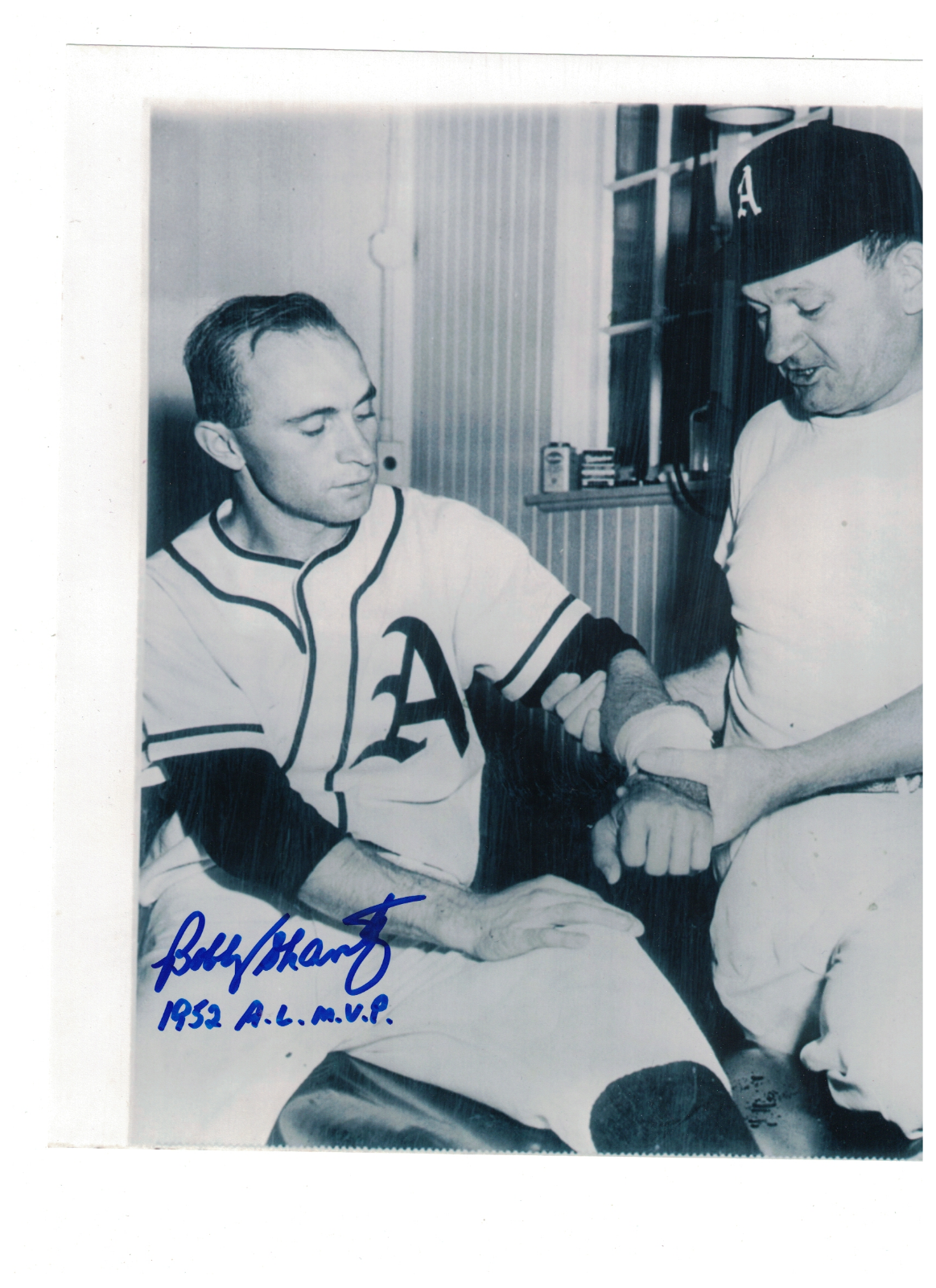 Bobby Shantz Philadelphia Athletics Signed 8 x 10