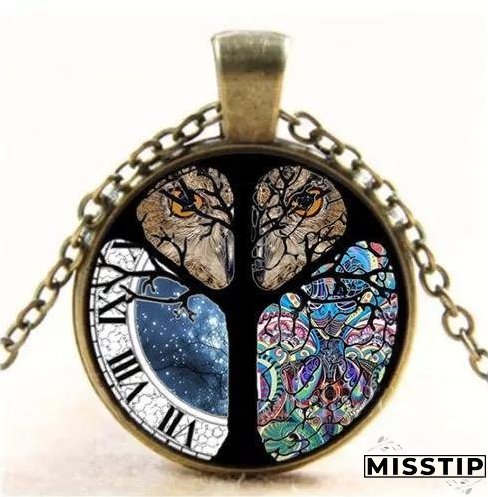 Vintage The Tree of Life Necklaces Accessories - 3
