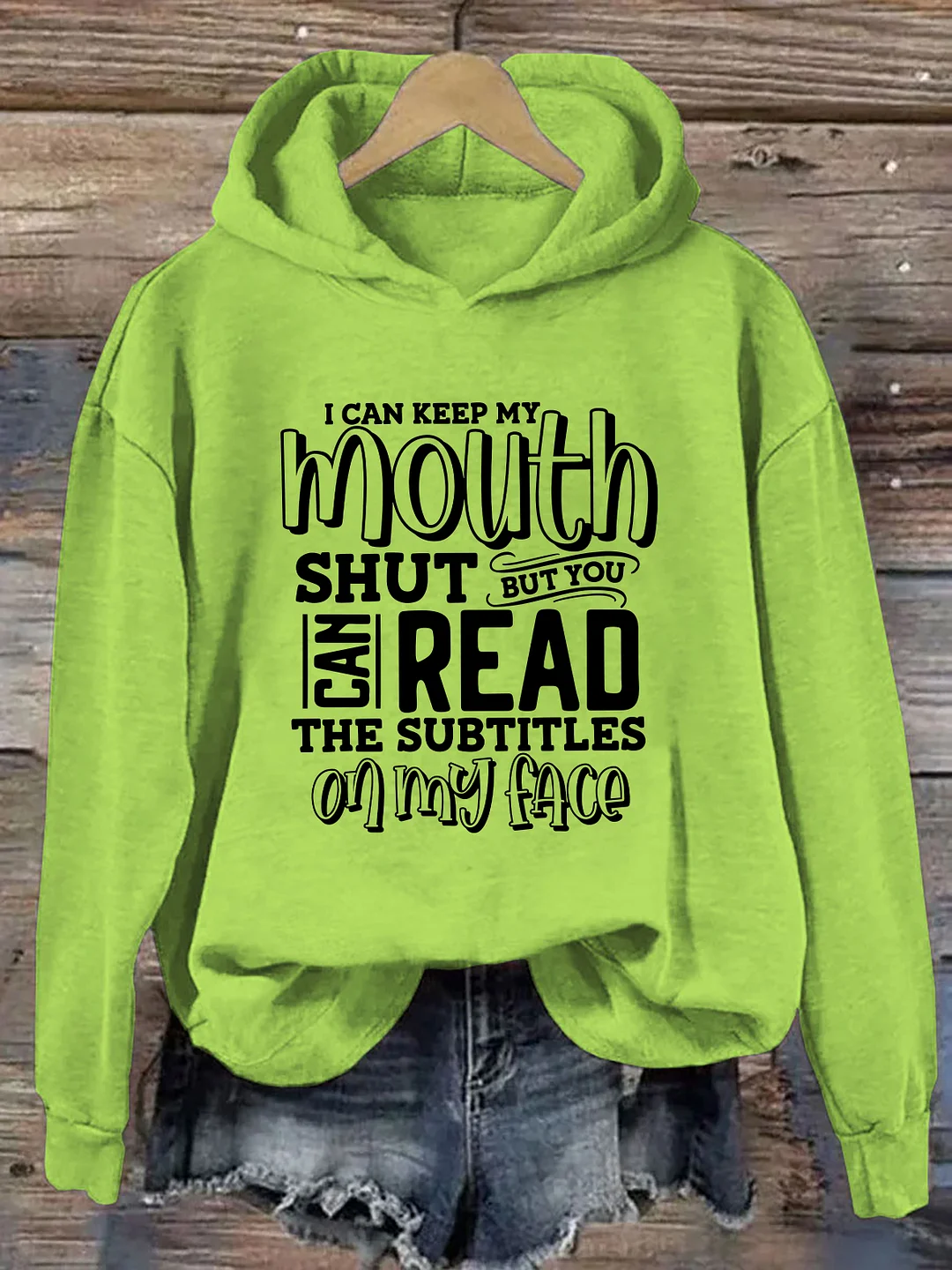 I Can Keep My Mouth Shut Hoodie