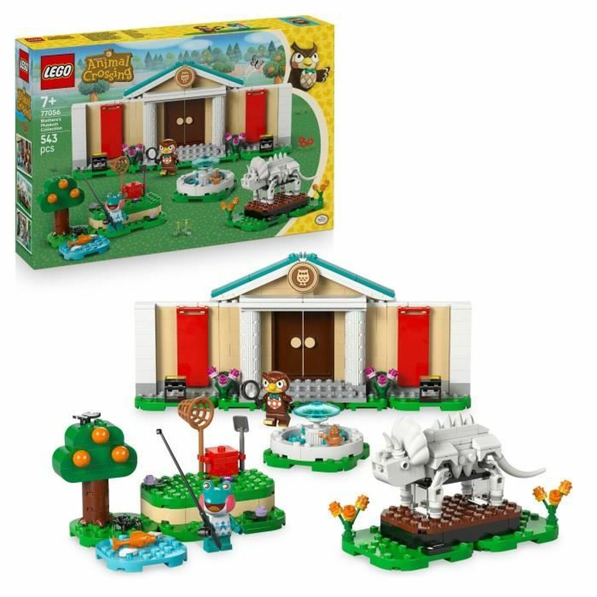 Construction set Lego 77056 Animal Crossing Socrates Museum 543 Pieces