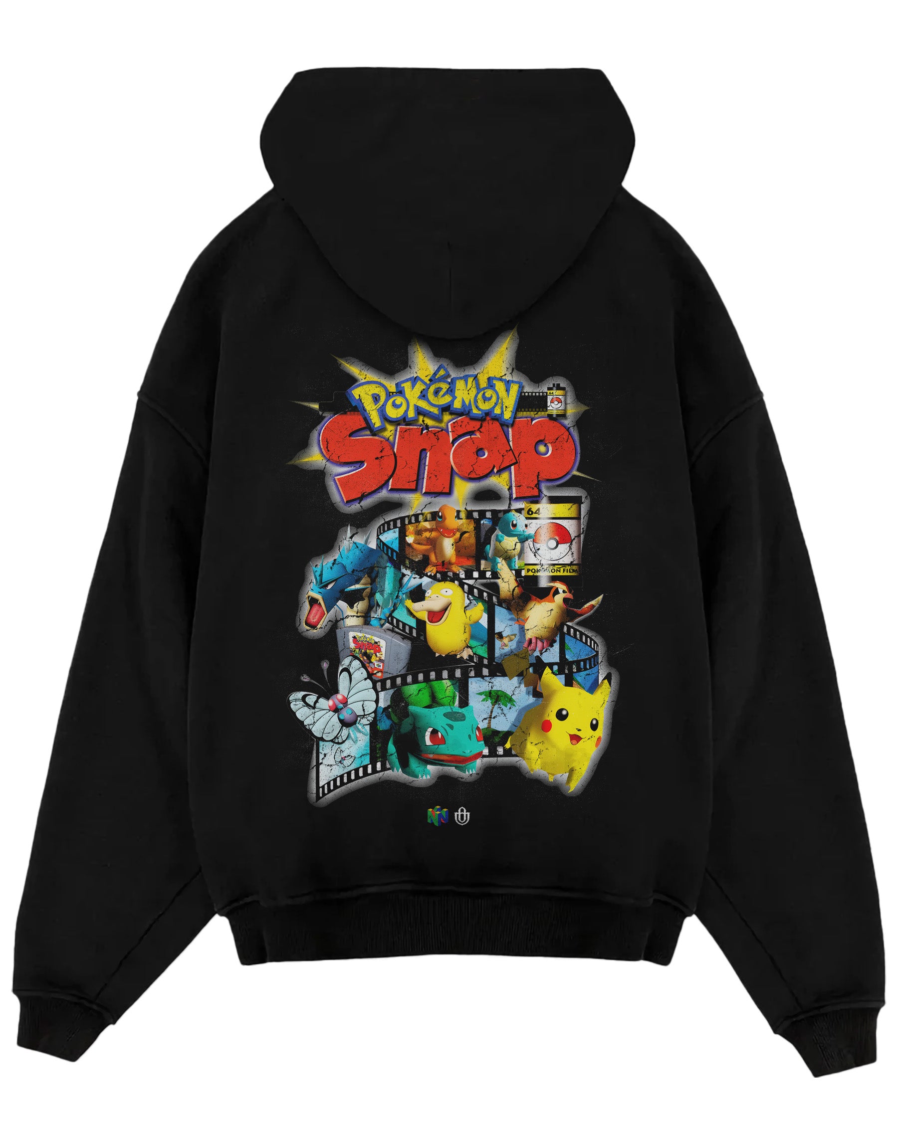 Video Games 'Pokemon Snap' Oversized Hoodie