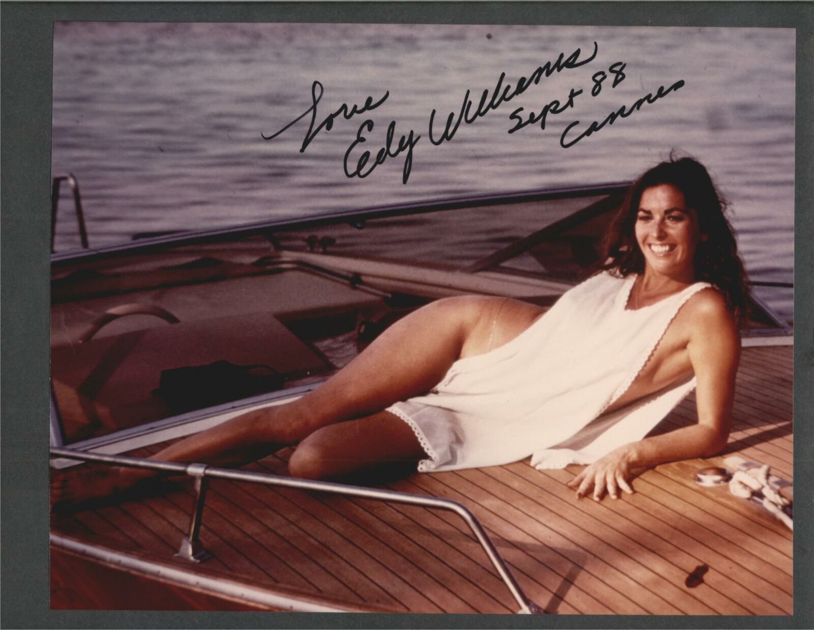 Edy Williams - Signed Autograph Color 8x10 Photo Poster painting - Beyond the Valley of the Doll