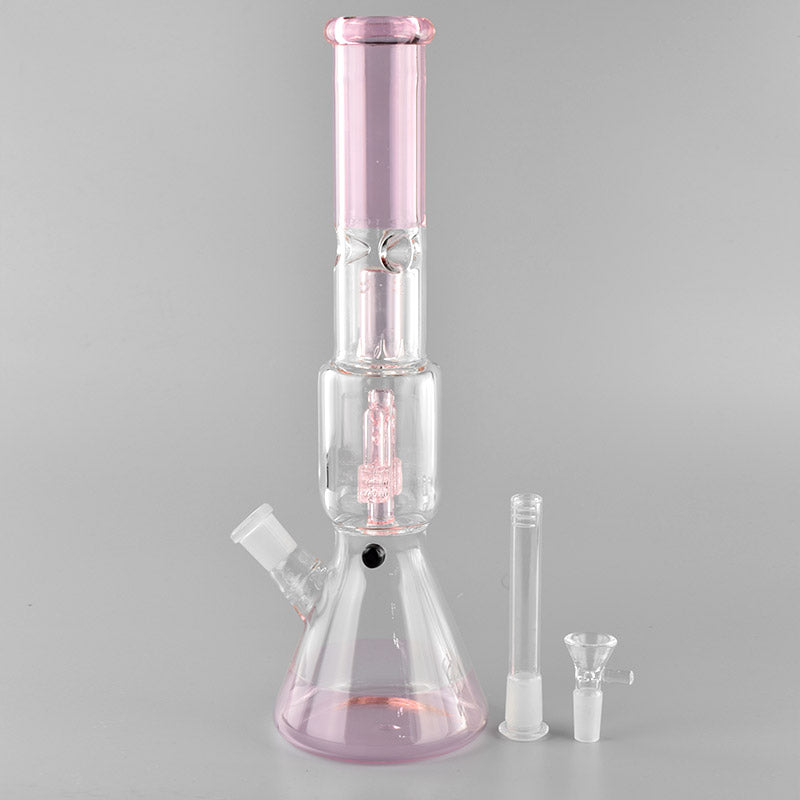 Grace 14" Pink Beaker Bong