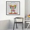 uk.everydayedeals (Limited Stock)Paint By Number - Oil Painting -  Frog (40*40Cm)