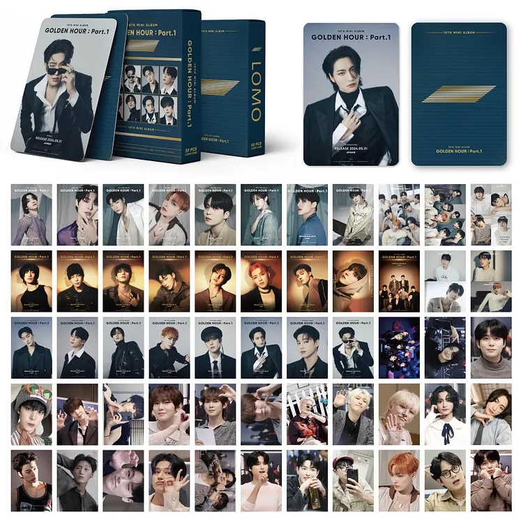 officialateezshop ATEEZ 10TH MINI ALBUM - GOLDEN HOUR : Part.1