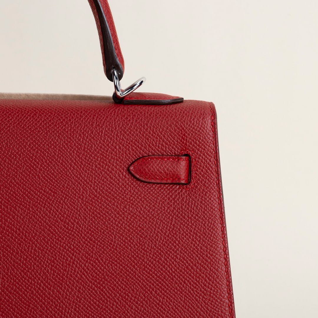 Kelly25 Epsom Q5 Rouge casaque PHW