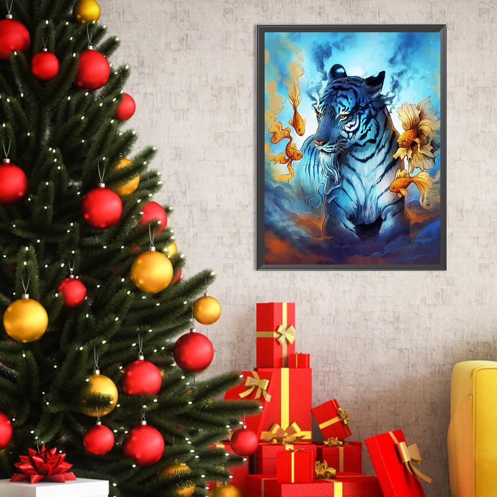 Diamond Painting - Full Square Drill - Tiger(Canvas|35*45cm)