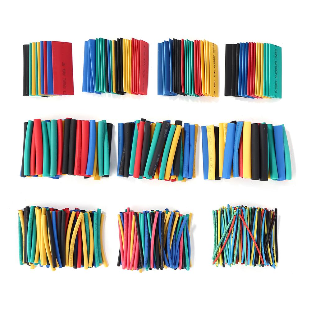 

520pcs Polyolefin Heat Shrink Tube Shrinkable Wrap Wire Cable Sleeve Kit, 501 Original