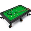 Mini Billiard Table, Premium Tabletop Billiards Mini Snooker Game Set for Kids and Adults with Cues, Ball, Chalk, Rack, Brush Included
