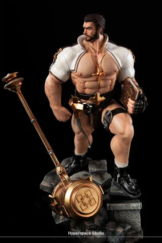 Priest 聖職者のおじさん　Hyperspace studio フィギュア 1/6 Scale Male Priest - Dungeon & Fighter (DNF) Resin Statue