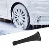 Leefasy Car Blower Cone Nozzle Car Interior Cleaning Parts Easy to Install Air Blow Out Tool for Efficient Car Detailing Dust Removal, 12.5CM