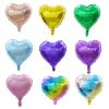 50PCS Heart Shape 18" Aluminum Film Balloons Wedding Party Ceremony Decoration Supplies